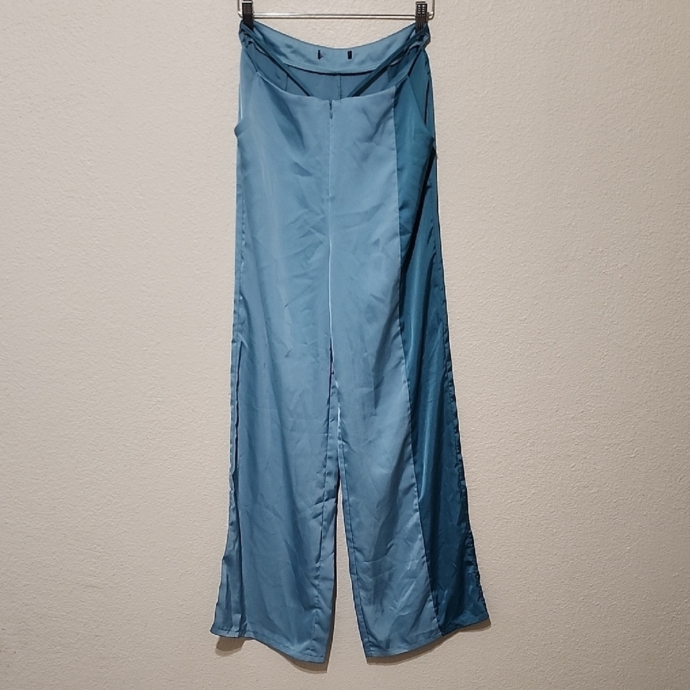 Elegant Blue Pantsuit - Picture 11 of 15